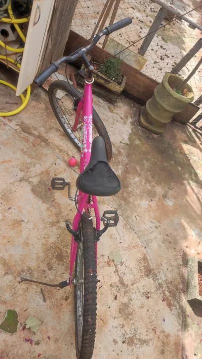 Bicicleta Aro 26 Rosa - Foto 5