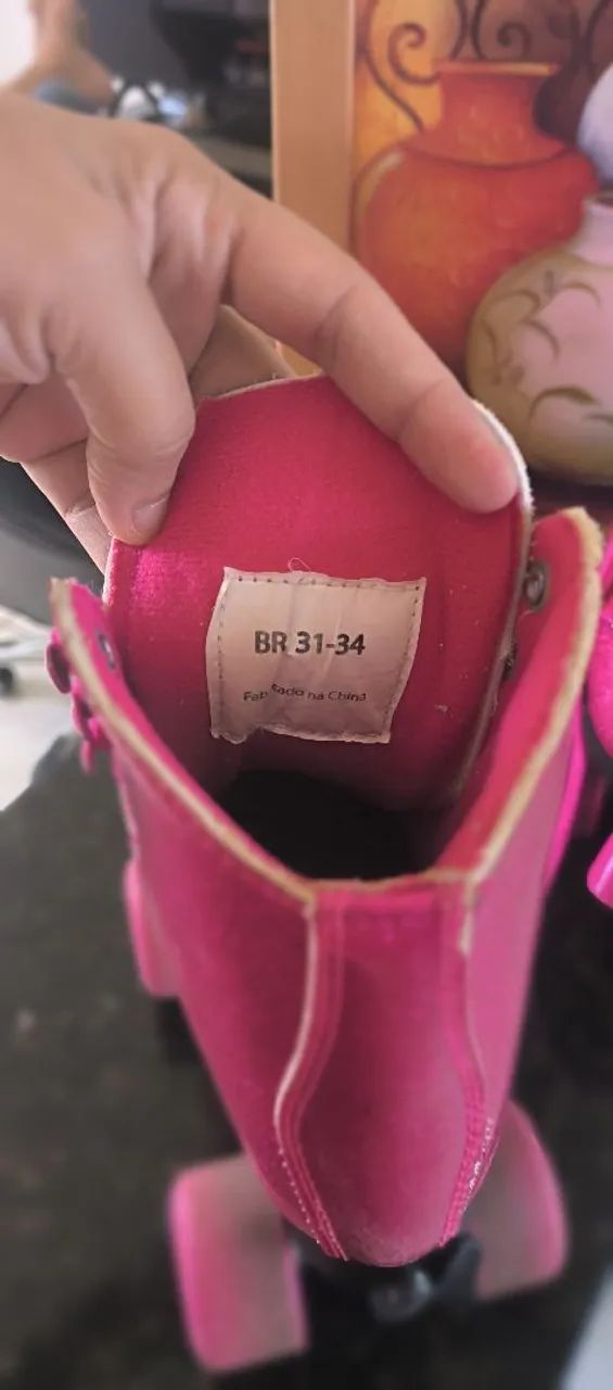 Patins Rosa Fenix Sports - Foto 4