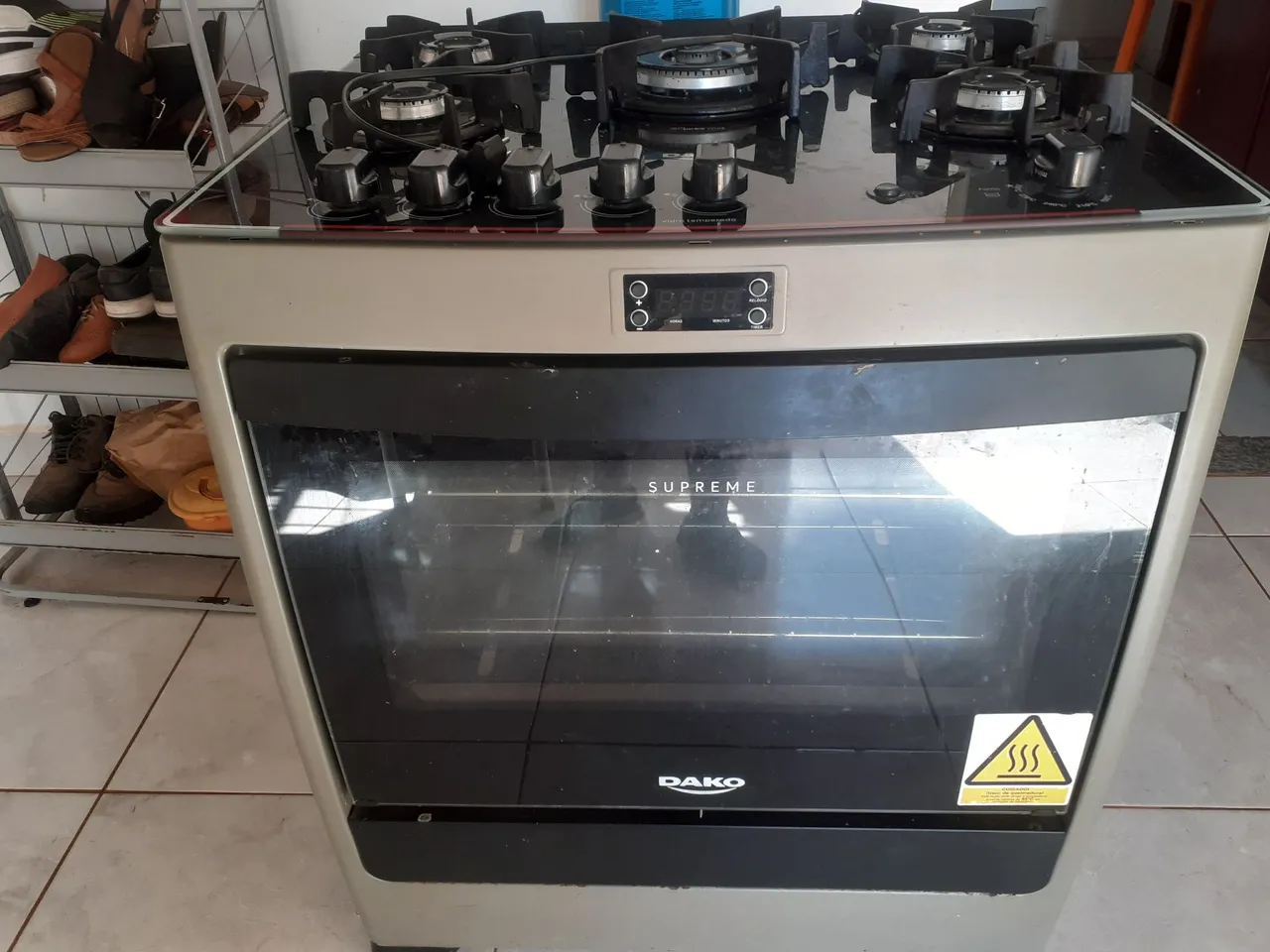 Vendo fogao dako supreme glamour time 5 bocas perfeito estado