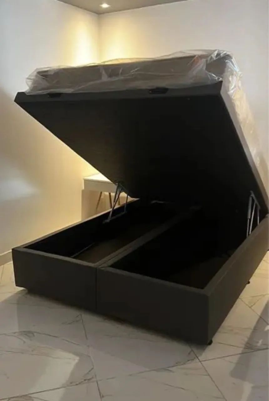 Cama Box Baú QUEEN DIRETO DE FÁBRICA 