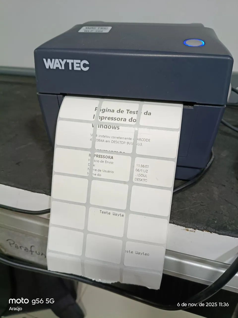 WAYTEC Label Printer64312625522690120