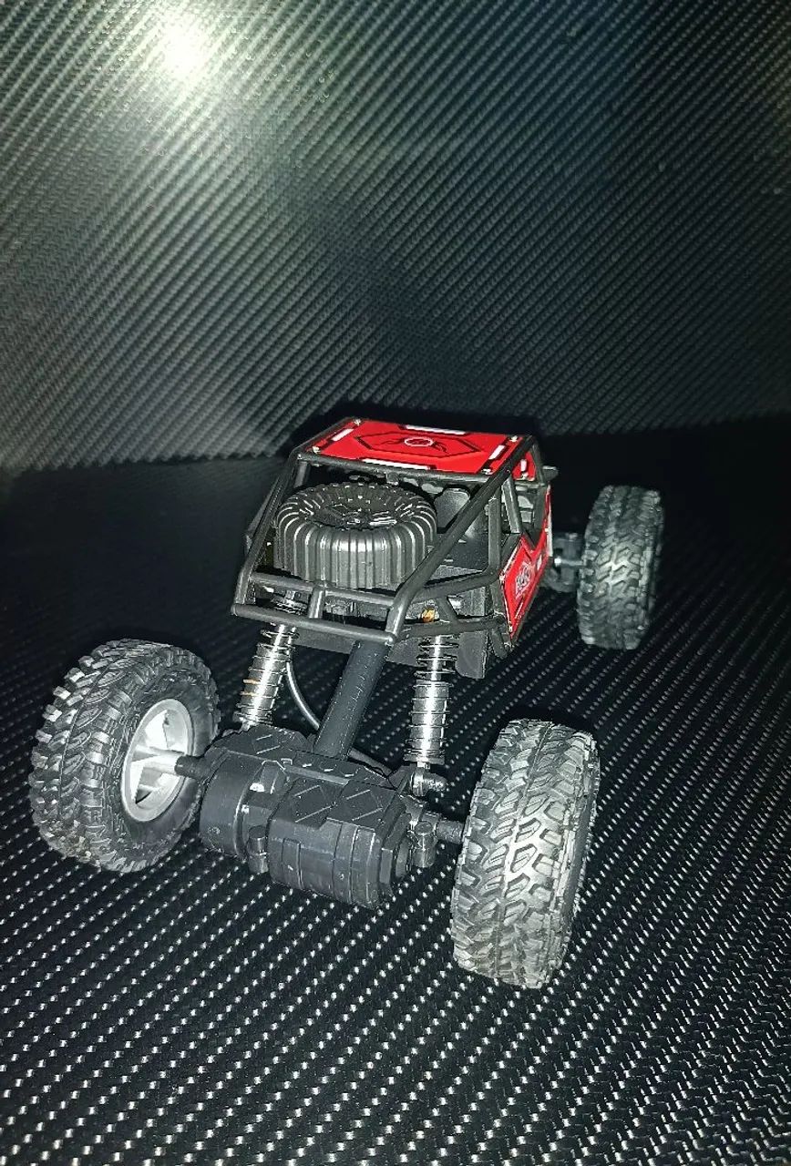 Carrinho de controle remoto 4x4 off-road - Foto 3