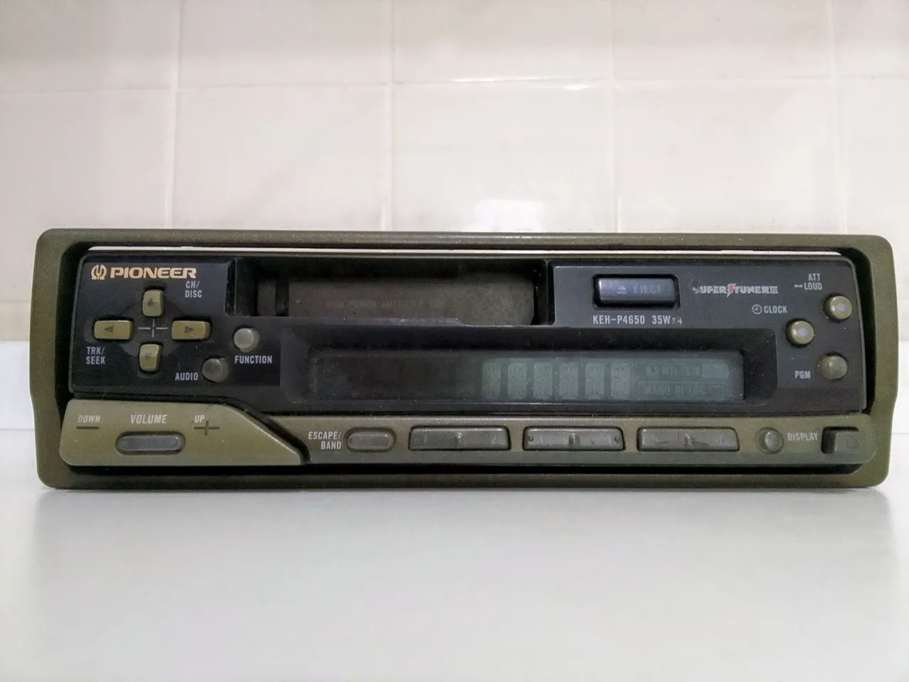 PIONEER KEH P5000, MADE IN JAPAN, EXCELENTE ESTADO, TOCA FITAS