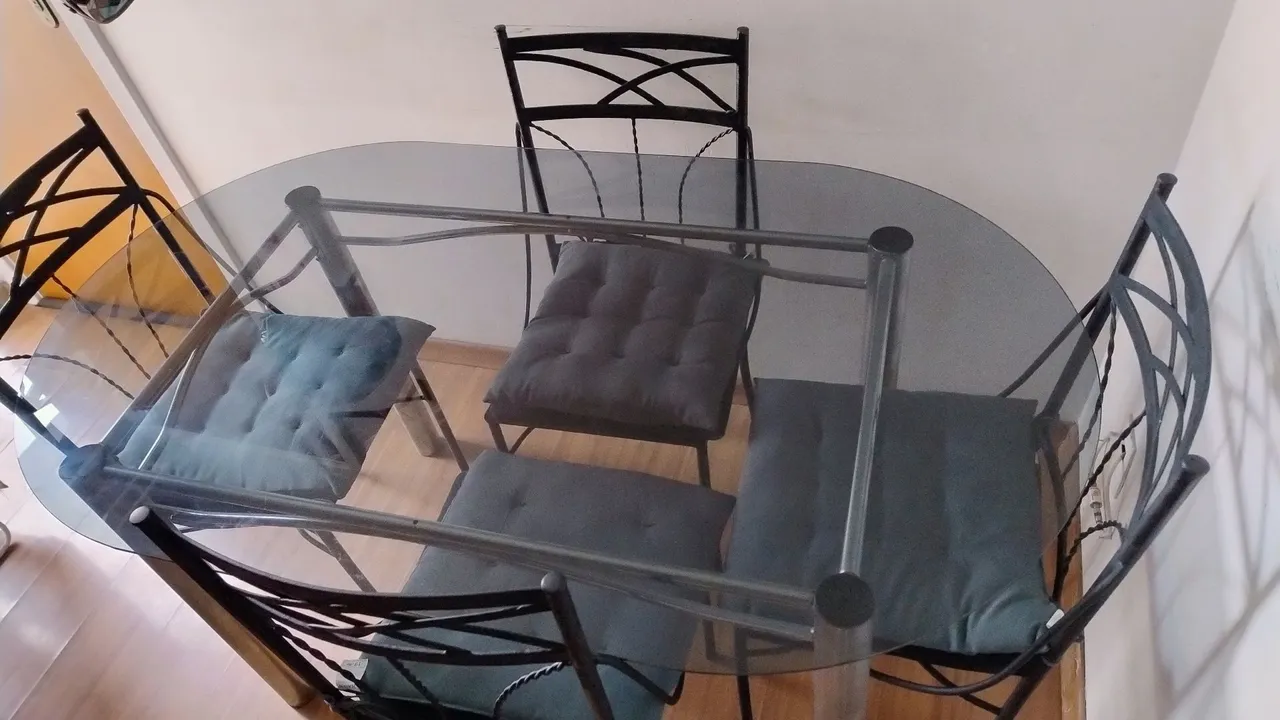 Mesa de vidro 