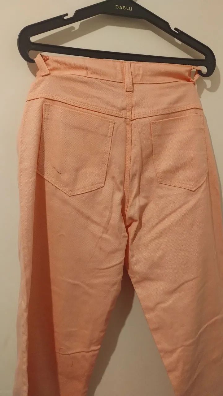 Calça jeans feminina Stitch  - Foto 5