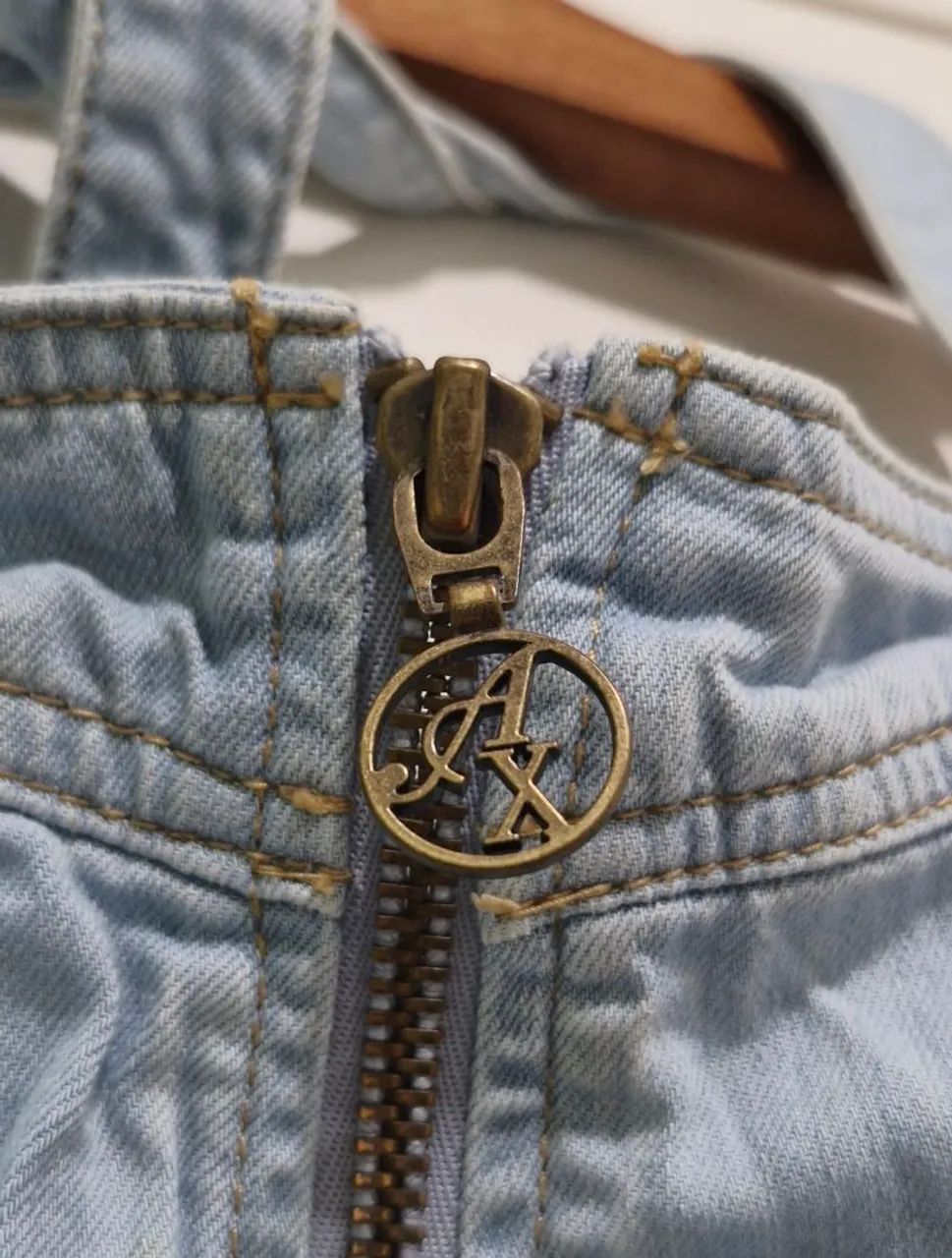 Macacão Jeans ARMANI EXCHANGE original vintage - Foto 3