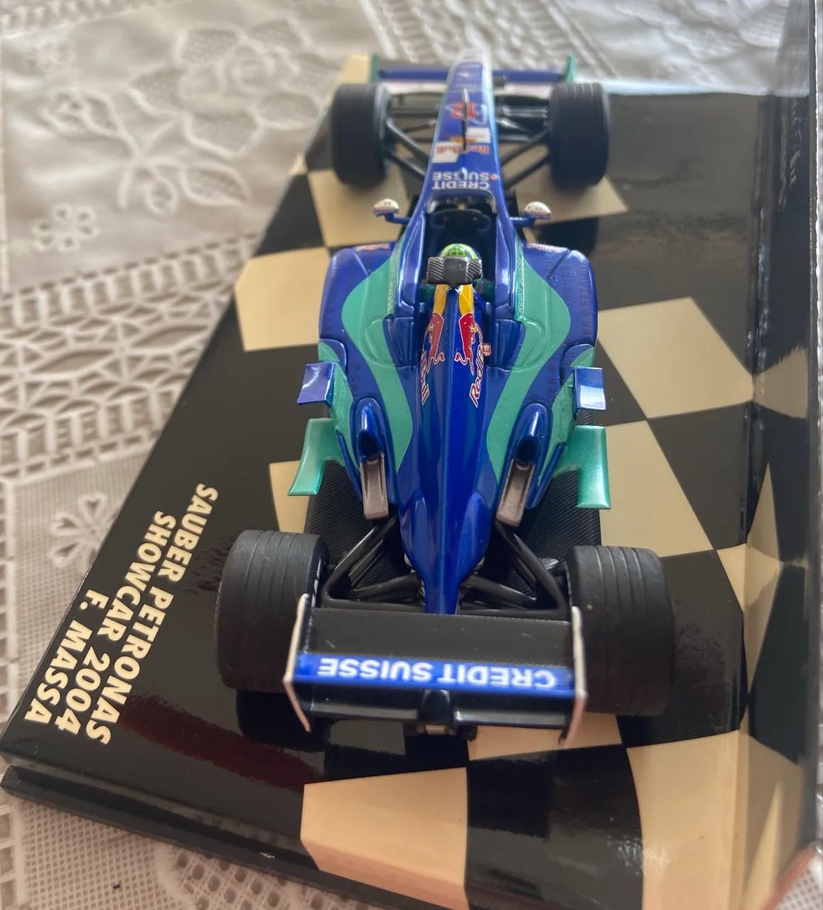Miniatura Fórmula 1 - Minichamps - Sauber 2004 - Felipe Massa