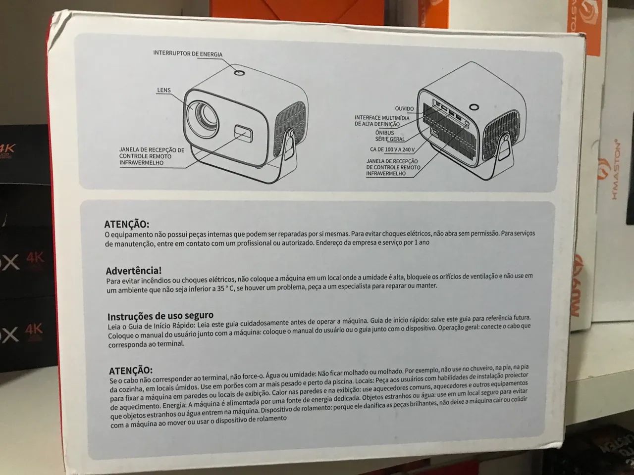 Projetor KAPBOM KA-A10 - Foto 3