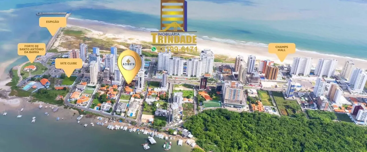 EXCLUSIVO Apartamento de LUXO Na Península, Financiamento DIRETO em 100x, AZIMUTH, CONSTR