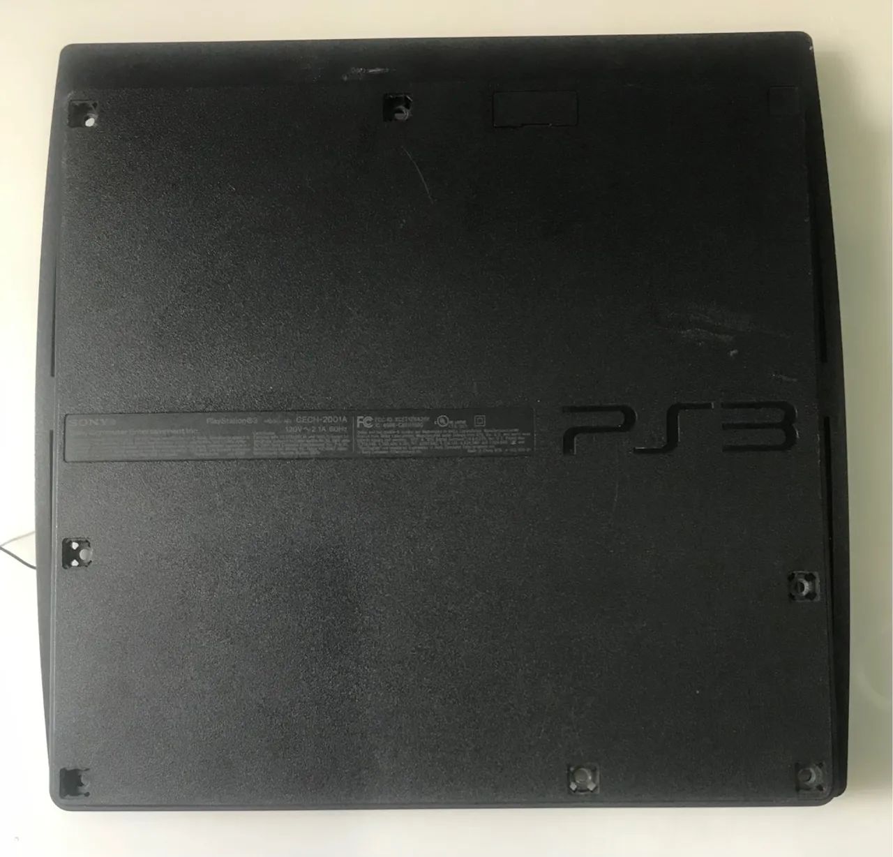 Carcaça inferior Ps3 Slim modelo 2001A