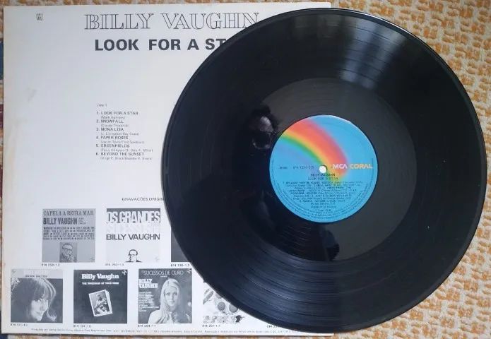 LP Billy Vaughn - Look For a Star (reimpressão de 1983) - Foto 4