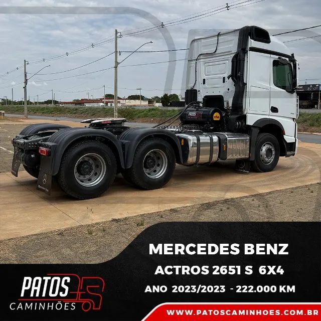 Cavalo Mecanico Mercedes Benz Actros 2651 s 6x4 2023/2023 - Foto 11