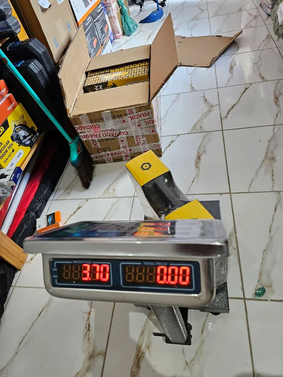 Balança digital de plataforma vários tamanhos - Foto 2