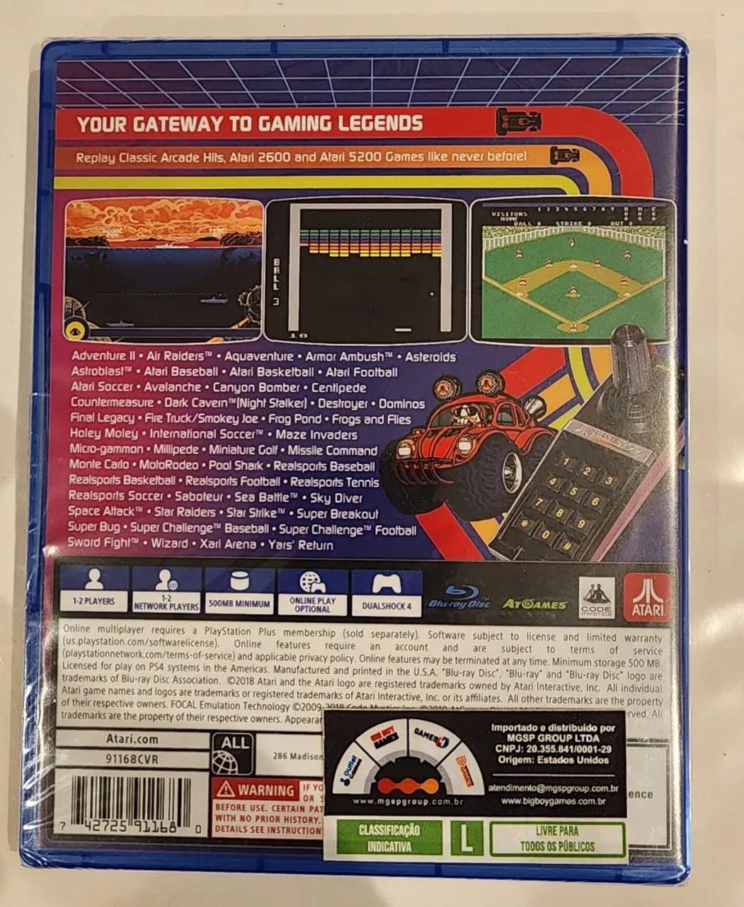 Flashback Classics PS4 (Raro) Jogos de Vídeo Game