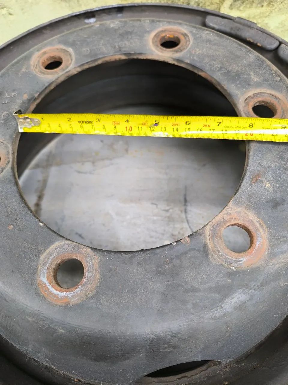 Roda de Ferro caminhão Accelo e Volks  - Foto 5