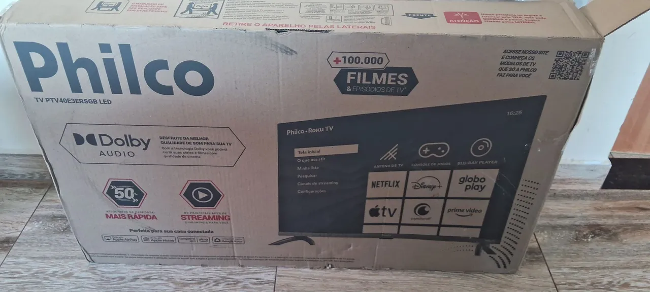 TV Philco 40 Polegadas Roku TV