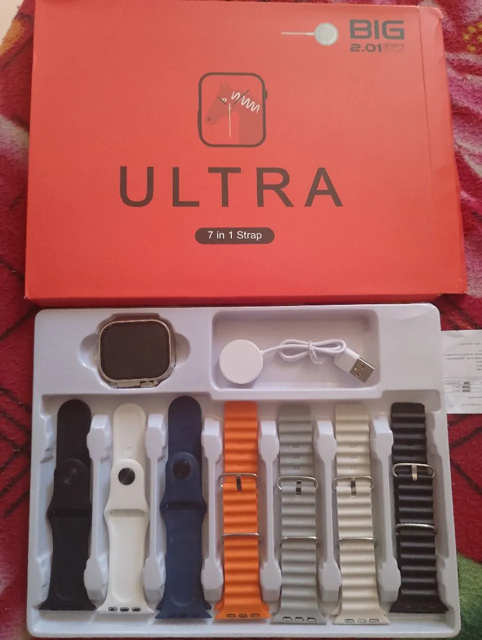 Smartwatch Ultra 7 em 1 Strap BIG 2.01 INFINITE