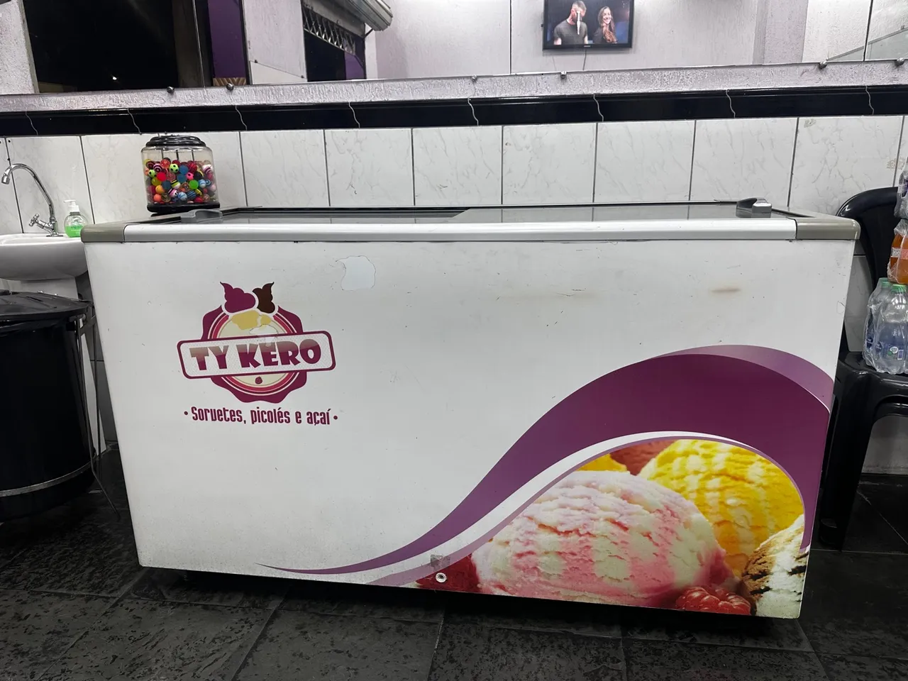 Freezer horizontal 503L