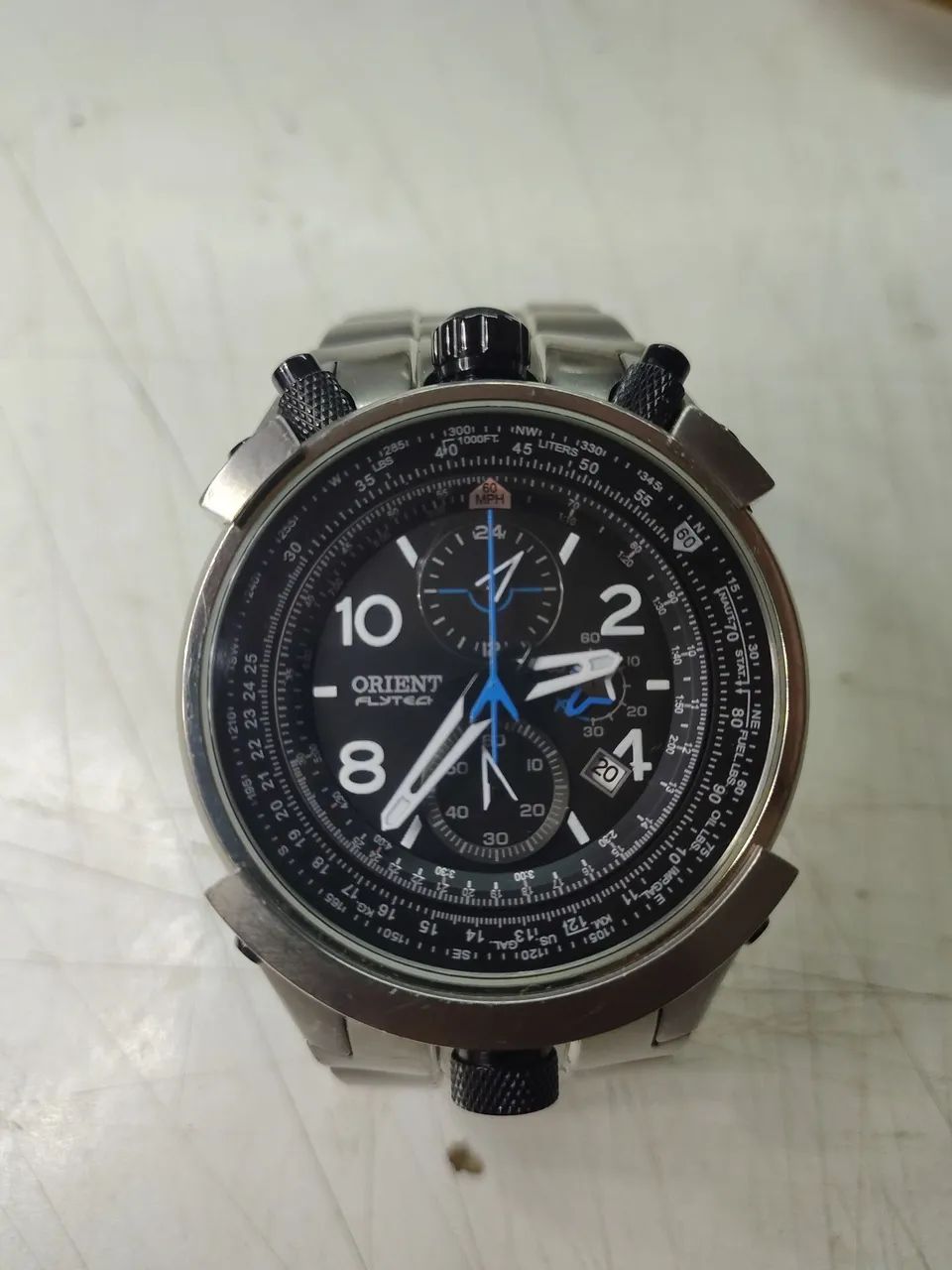 Relógio Orient Flyteck chifrudinho 