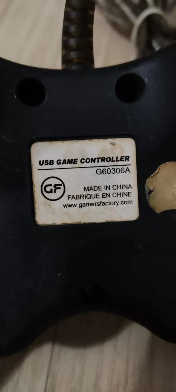 USB Game Controller G60306A - Usado, testado, funcionando - Foto 5