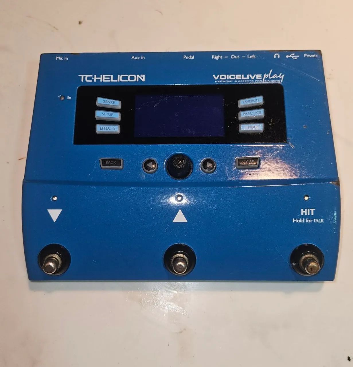 TC-Helicon VoiceLive Play - Pedal de Harmonia e Efeitos