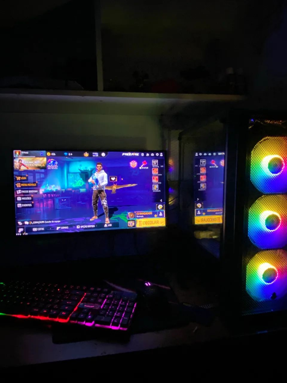 Gaming PC + 100Hz Monitor