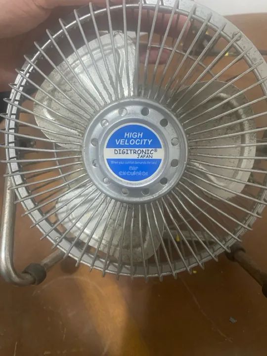 Ventilador de Mesa 5 Pás - Alta Velocidade