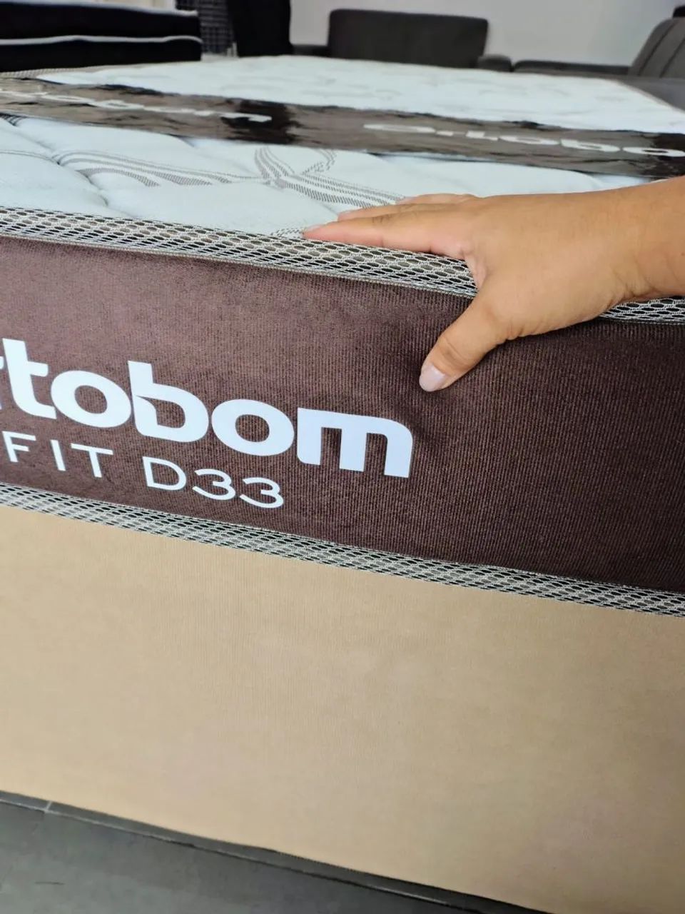 COLCHÃO SOLTEIRO D33 ORTOBOM PREMIUM 