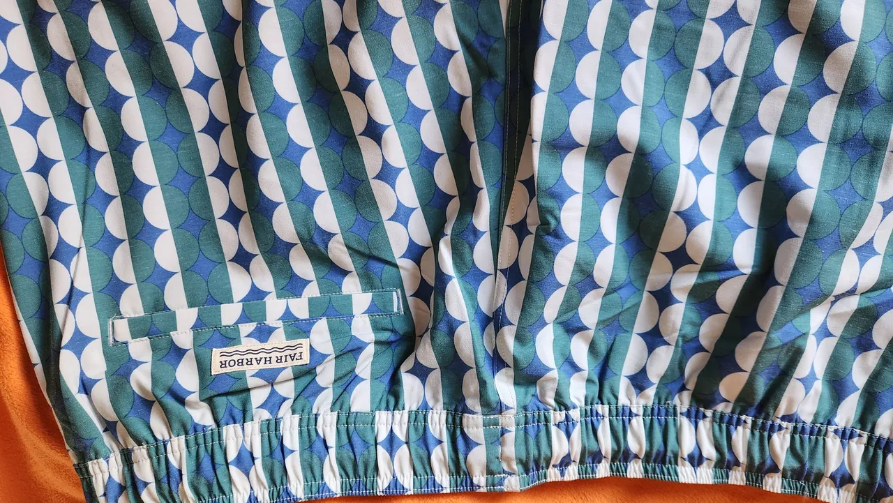 Shorts de Banho Masculino Padrão Geométrico