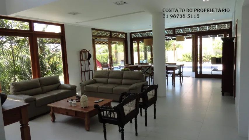 Casa Alto Padrão 5 Suítes - Temporada - Barra de Jacuípe - Foto 6
