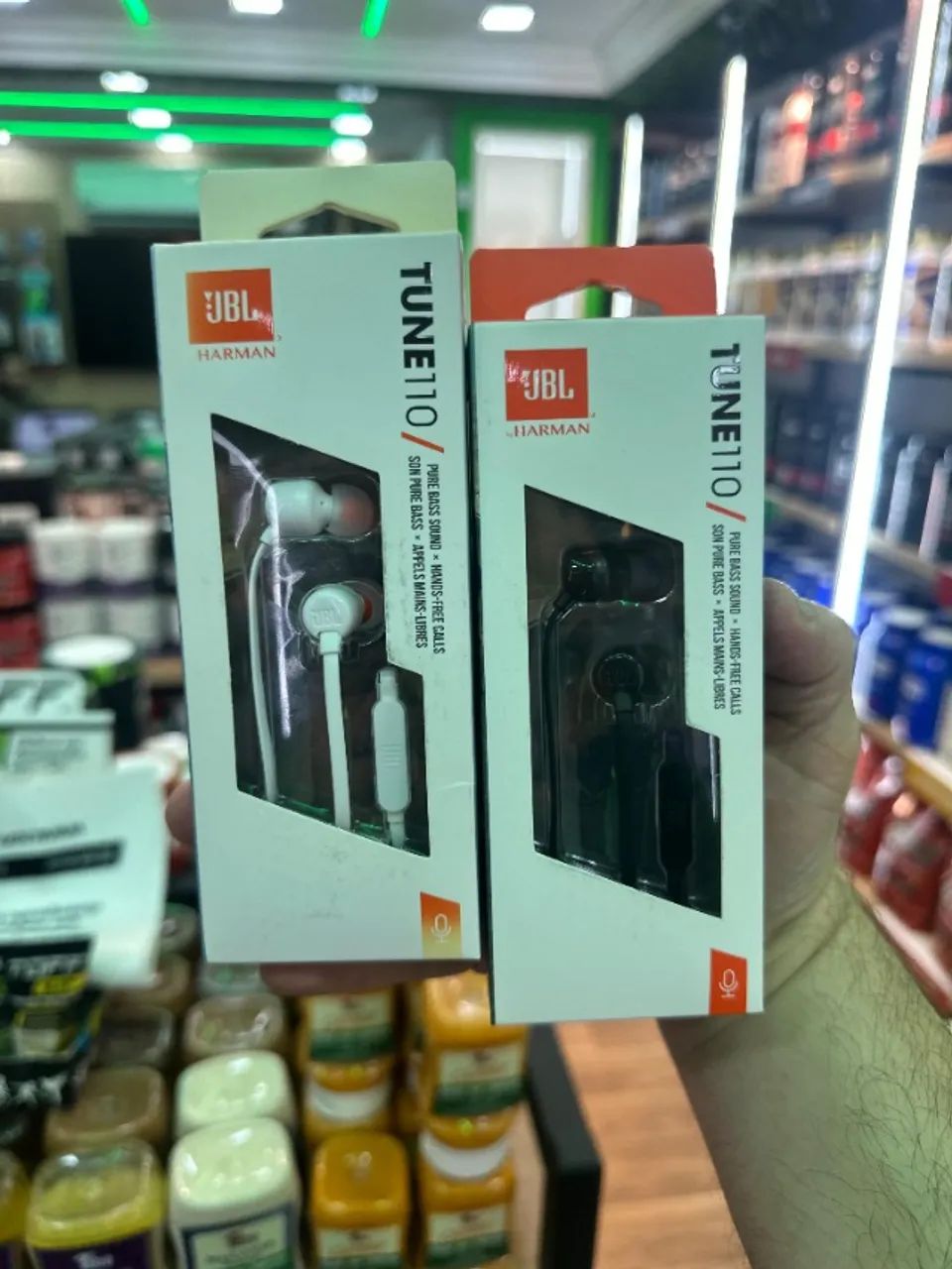  Fone de Ouvido Jbl Tune 110 Com Fio Original Lacrado - Entrega Grátis 