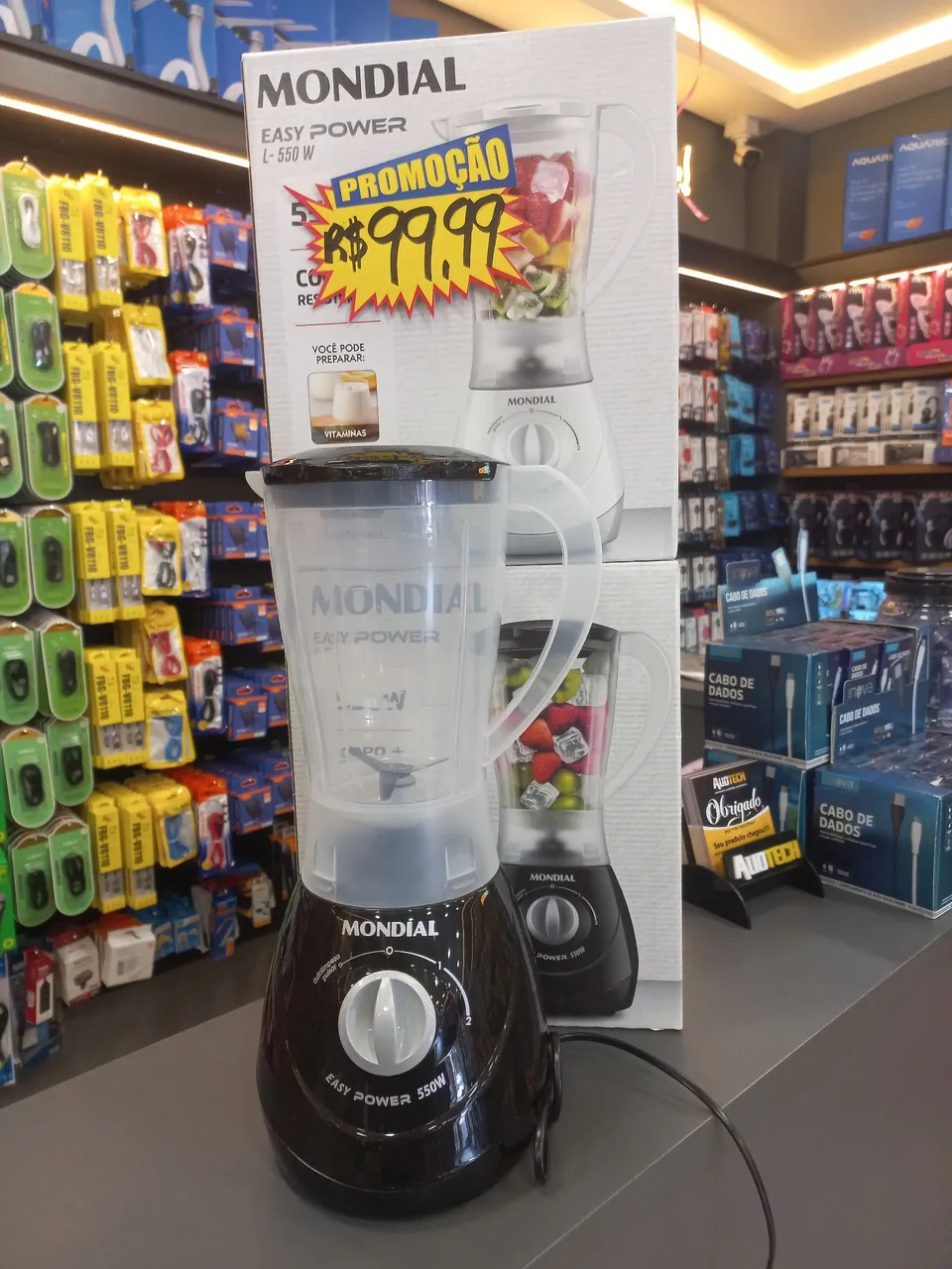 Liquidificador Mondial Easy Power 550W - Promoção!