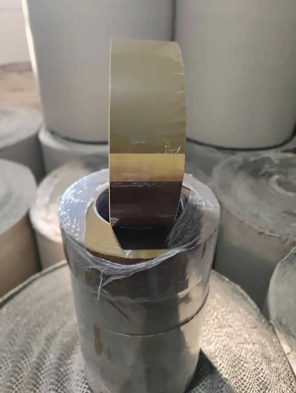 Fita para empacotamento Marrom