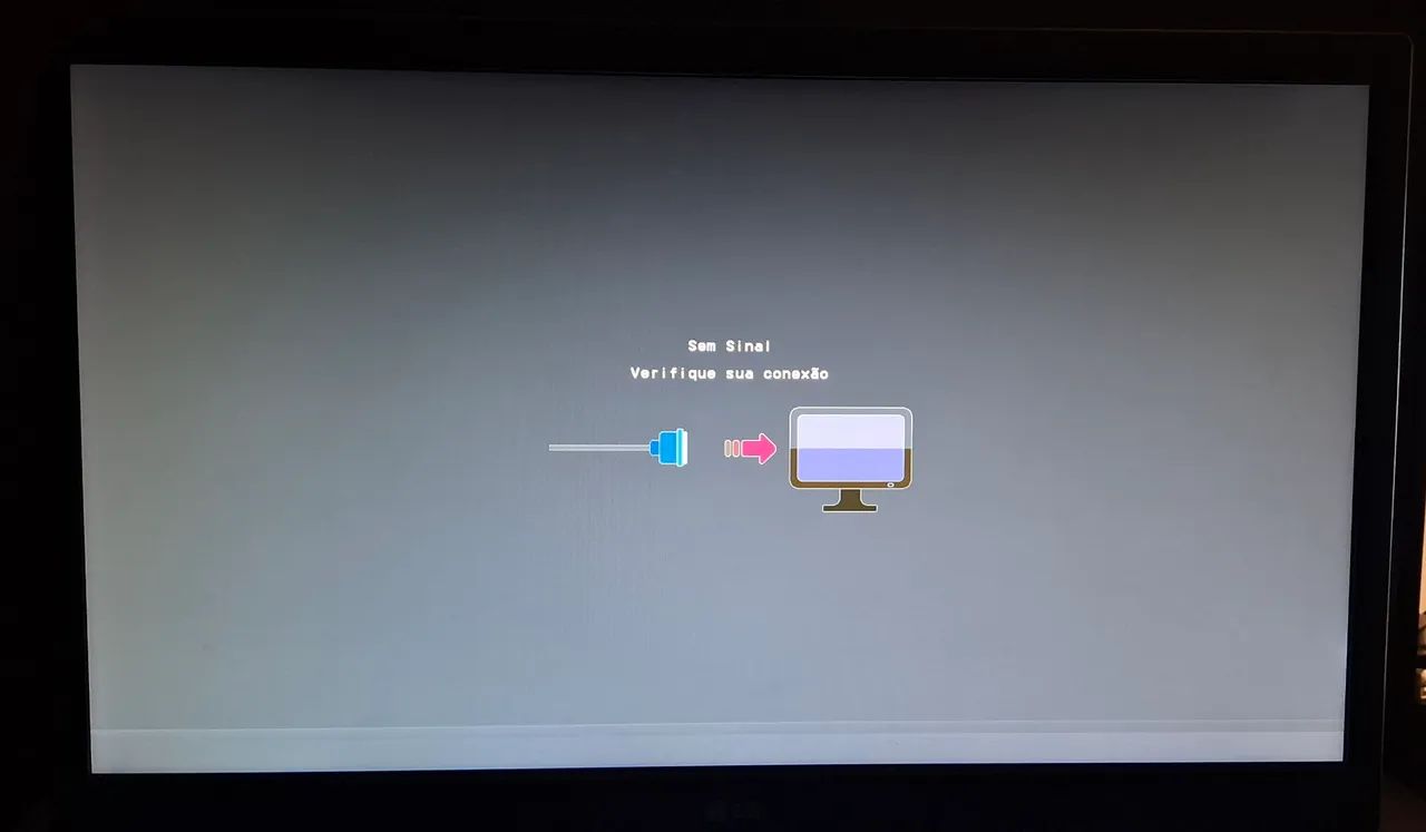 Vendo monitor LG 19,5 polegadas (COM DEFEITO) - Foto 3