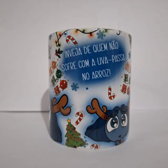 Caneca personalizada Divertidamente Inveja - Feliz Natal - Foto 2