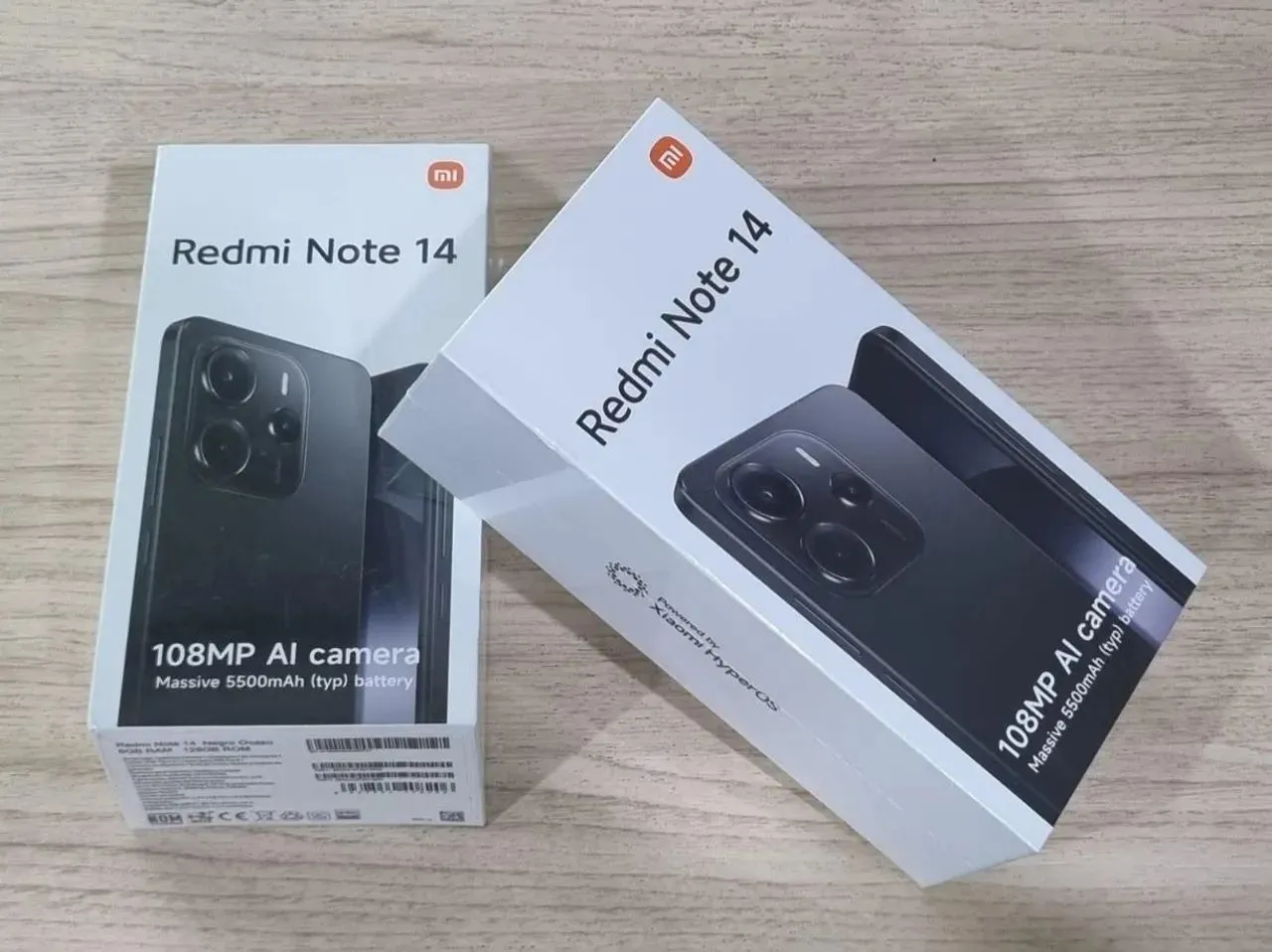 Smartphone-Xiaomi-Redmi Note 14 8GB de RAM 256GB - 4G - Verde