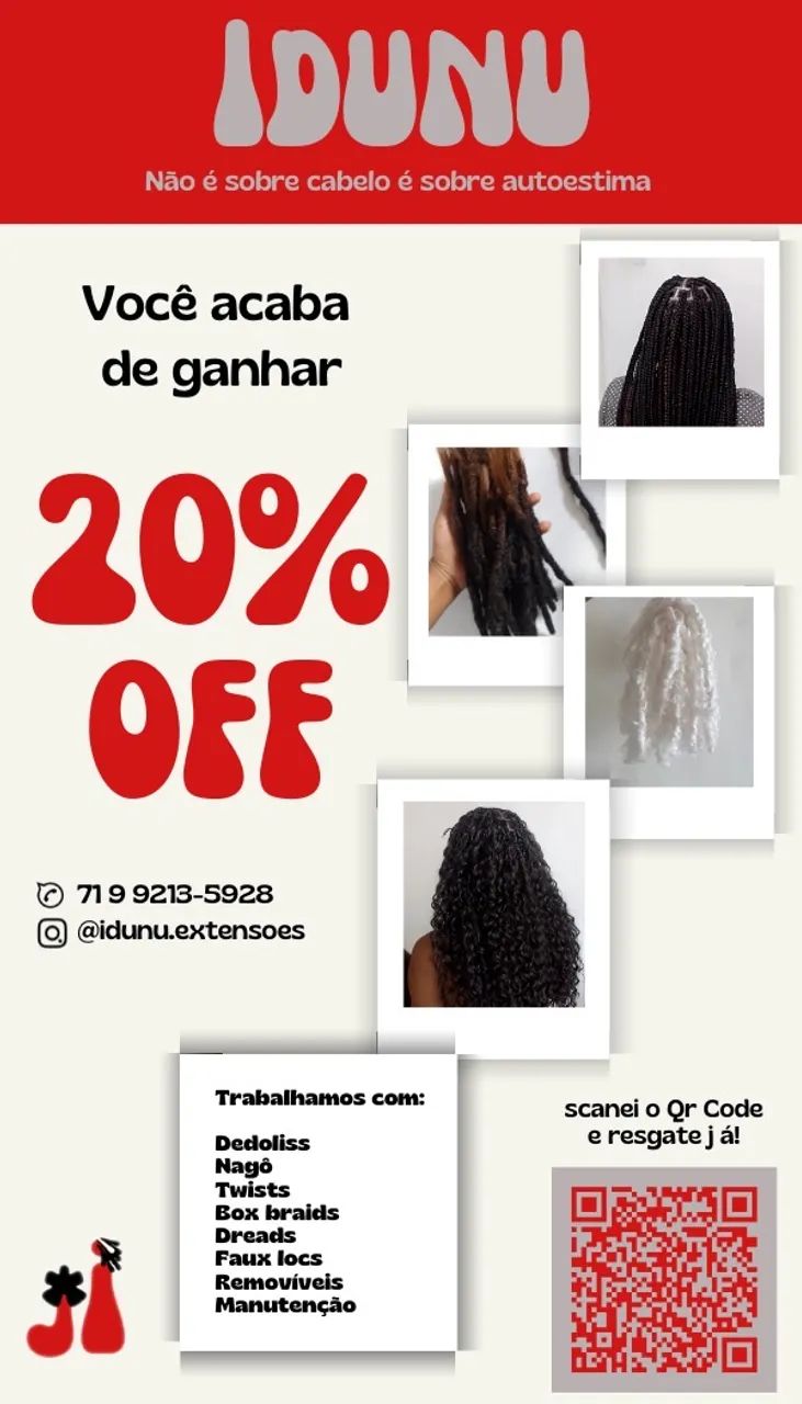 Gypsy braids / Cabelo orgânico  - Foto 2