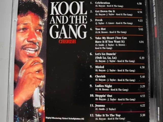 CD "Cherish" do Kool & The Gang - Foto 2