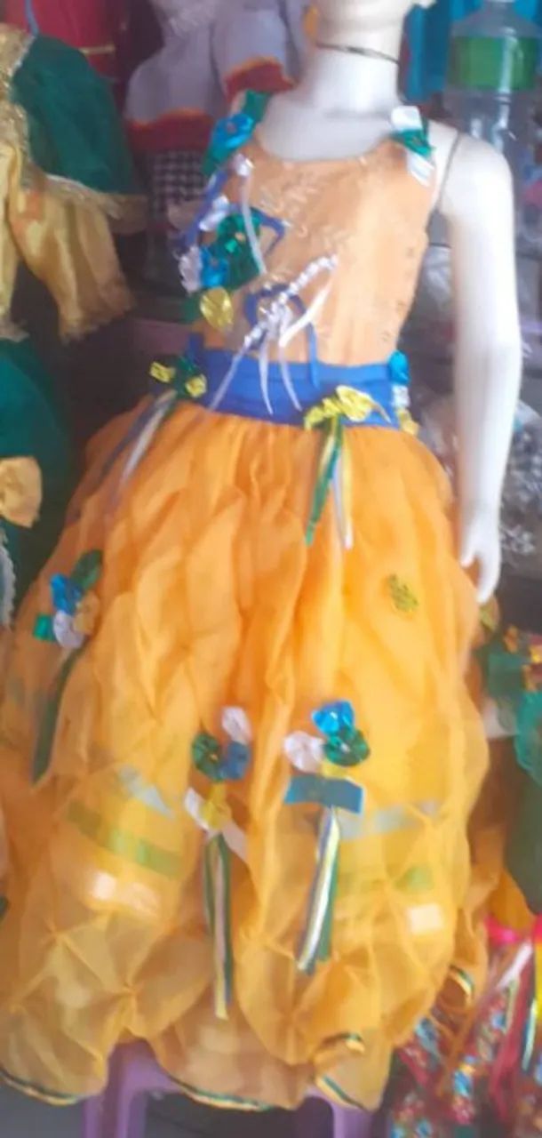 Vestido de Rainha do Milho infantil  - Foto 3