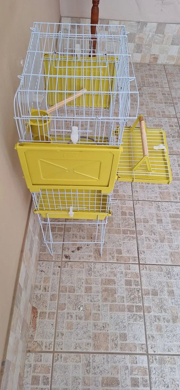 Viveiro/gaiola para pet super novo completo  - Foto 3