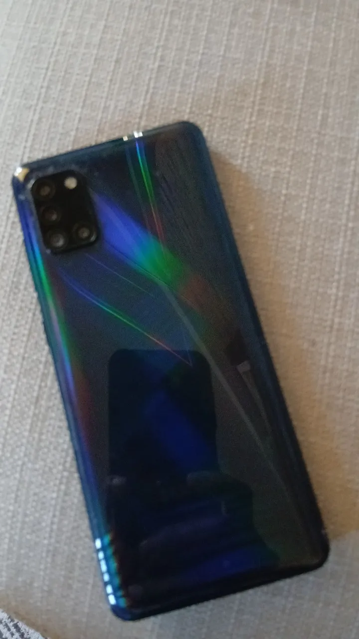 Celular sansung A31 semi novo, com nota fiscal