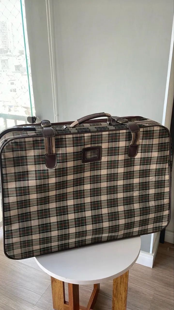 Mala de viagem retrô - Foto 4