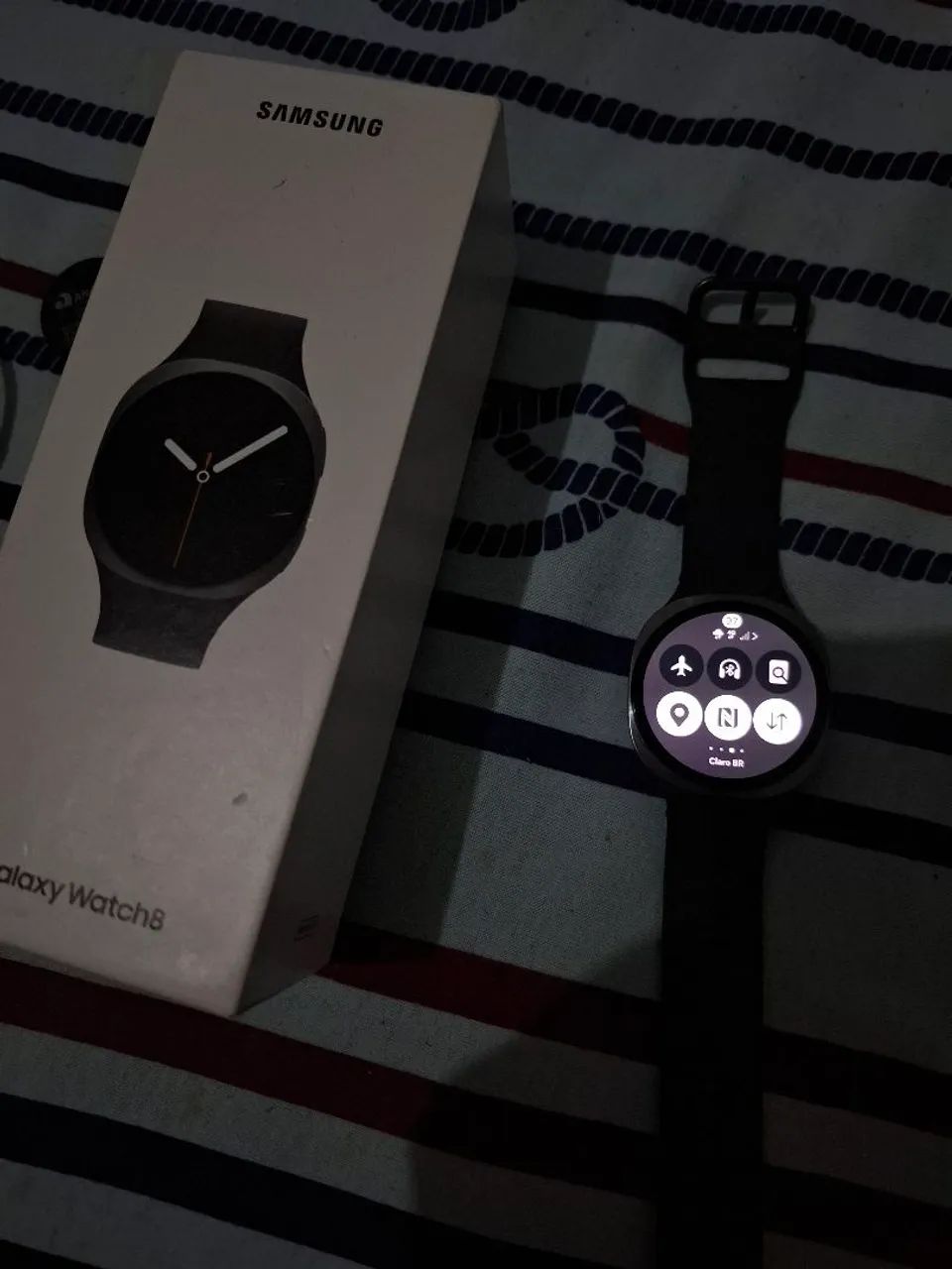 Smartwatch 8 pega chip esim, Nfc, a prova d'água  - Foto 5