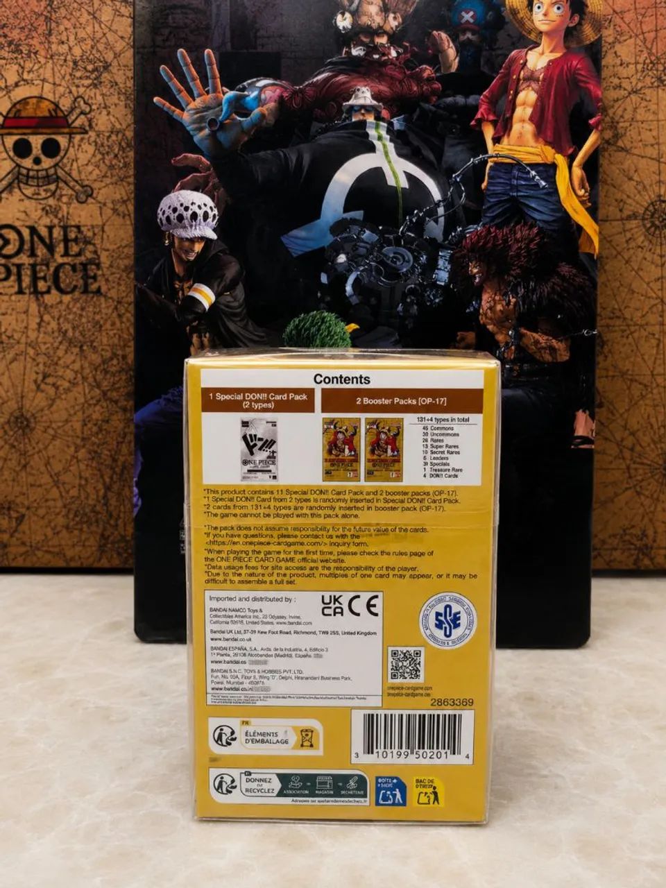 One Piece TCG Double Pack Set 12 (OP-17) 20 Unidades. - Hobbies e