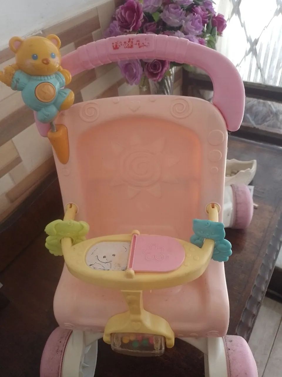Andador Fisher -price meu primeiro carrinho de bebê - Foto 6
