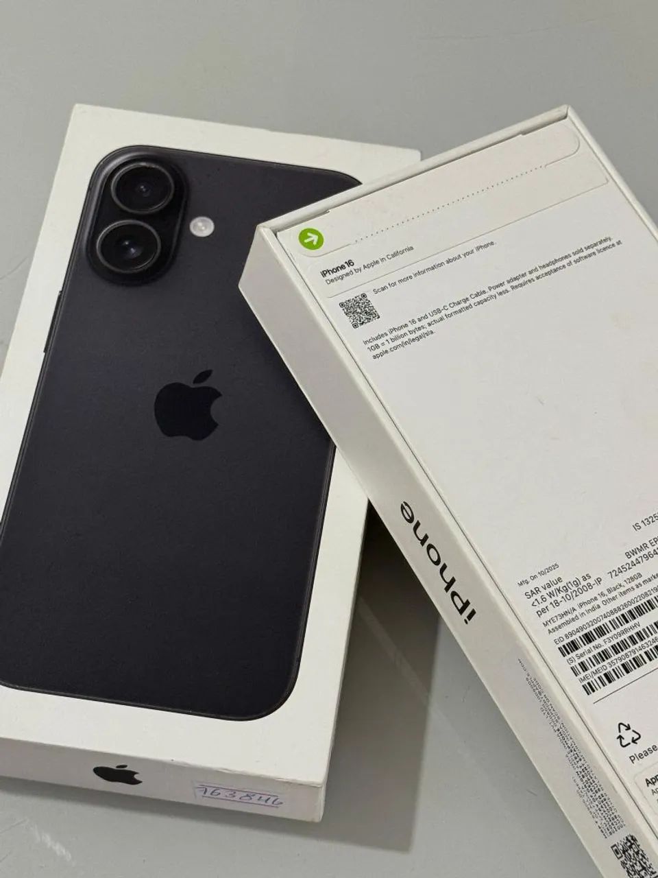 iPhone 16 128GB Preto Lacrado 