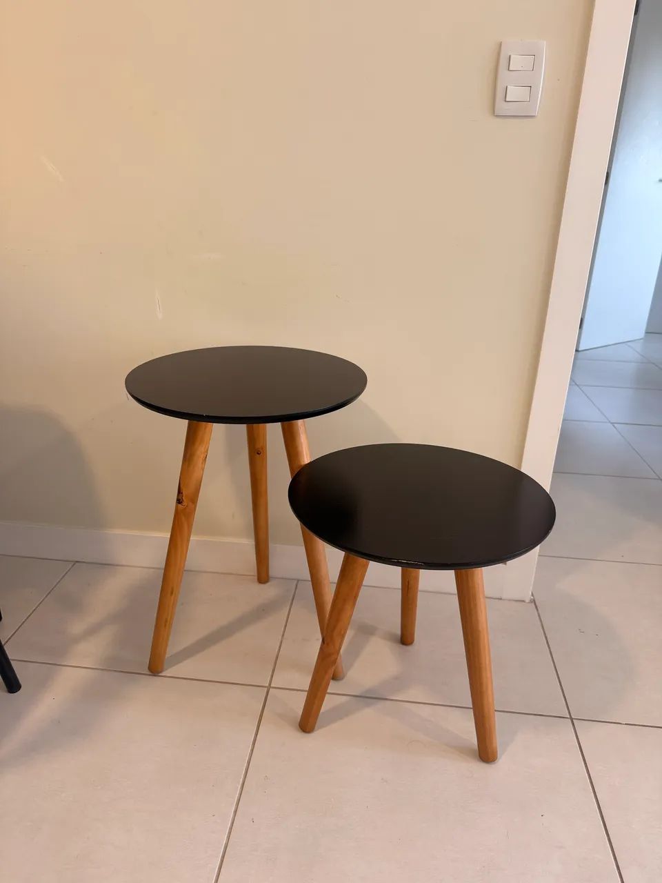 Duo Mesas de Apoio