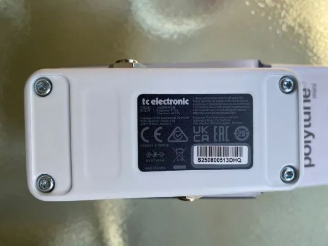 Pedal TC POLYTUNE 3 MINI Branco - Foto 3