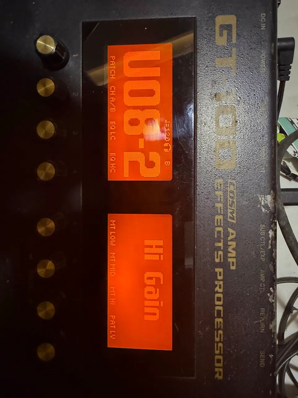 Pedaleira GT-100 Boss - Foto 3