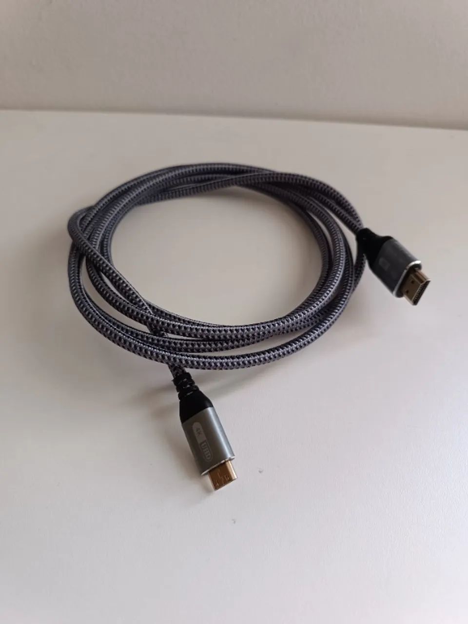 Cabo Mini HDMI para HDMI 4K - Blindado e Revestido em Nylon